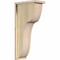 Ekena Millwork Carmel Rough Sawn Corbel w/Backplate, Douglas Fir, 8"W x 14"D x 30"H COR08X14X30CAR01RDF - alternate 1